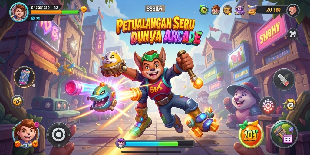 Tampilan gameplay seru dari 888IDR yang memikat.