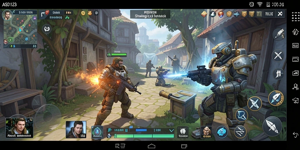 Tampilan gameplay ASD123 yang seru dan strategis.