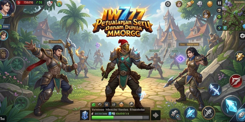 Menampilkan gameplay seru IW777 dalam dunia MMORPG yang mendebarkan.