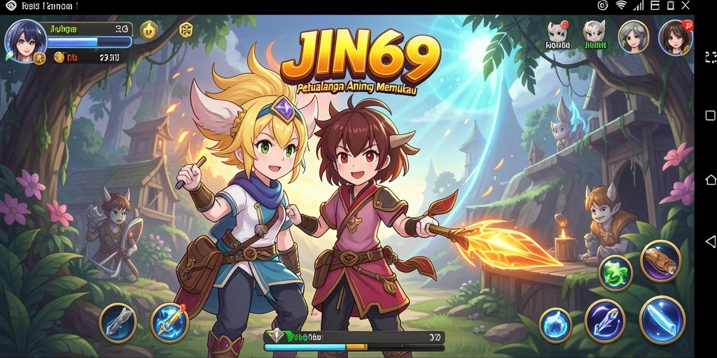 Tampilan permainan <strong>JIN69</strong> yang menarik dan penuh warna.