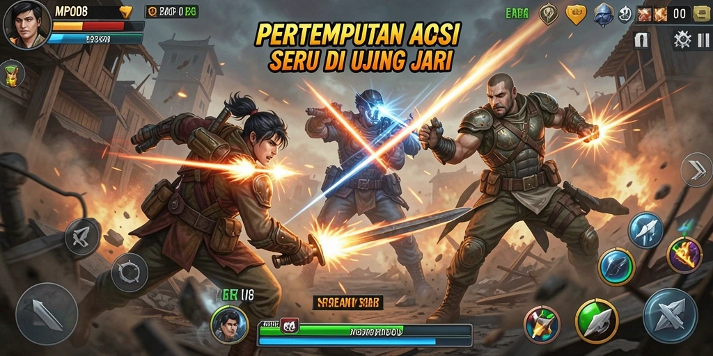 Tampilan gameplay MPO08 yang seru dan menegangkan.