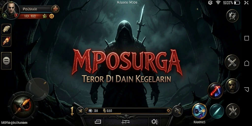 Menampilkan gameplay menegangkan dengan suasana mencekam dari MPOSURGA.