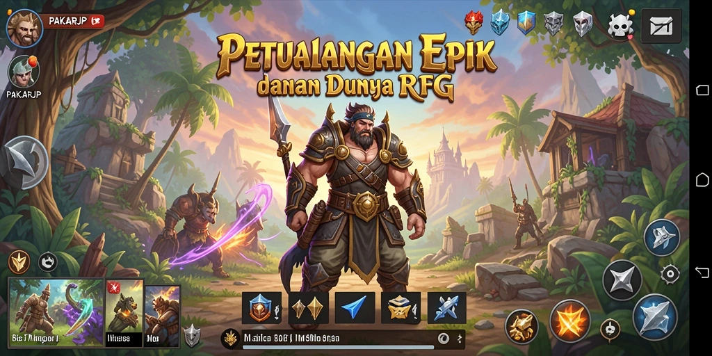 Tampilan mendebarkan dari gameplay PAKARJP yang penuh aksi dan petualangan.