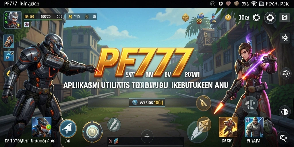 Tampilan antarmuka PF777 yang memudahkan pengguna dalam mengatur aktivitas.