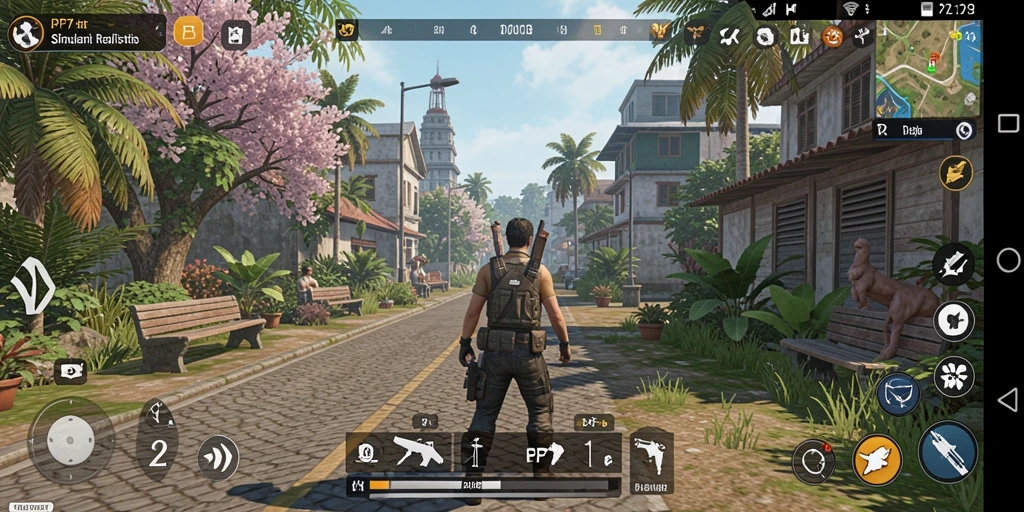 Screenshot gameplay PP7 yang menarik dan realistis.