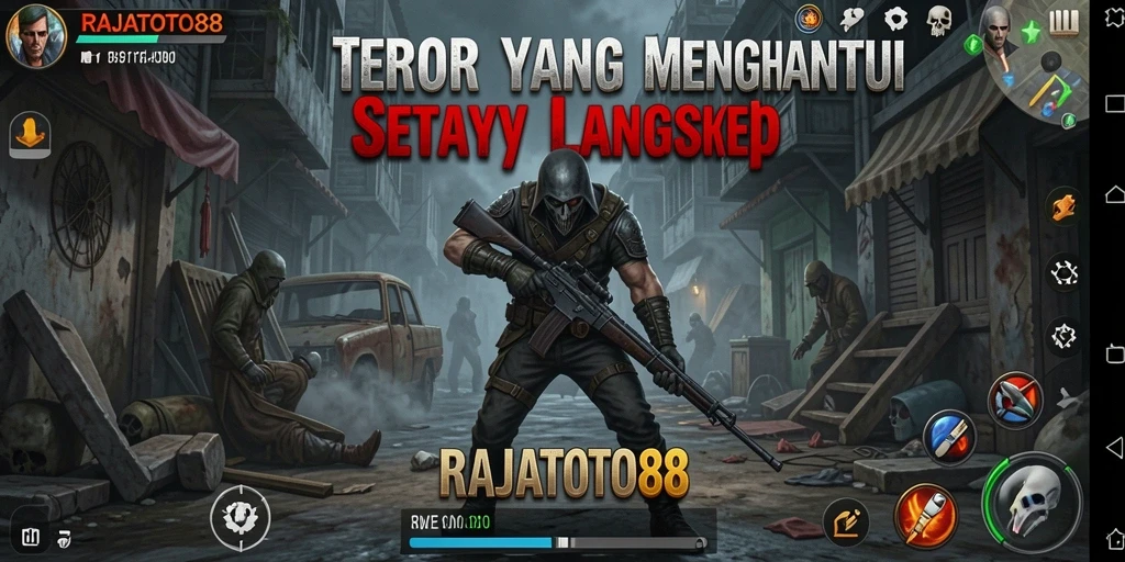 Menampilkan gameplay menegangkan dalam suasana mencekam.