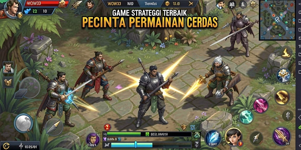 Gameplay menegangkan dengan strategi cerdas di WOW33.